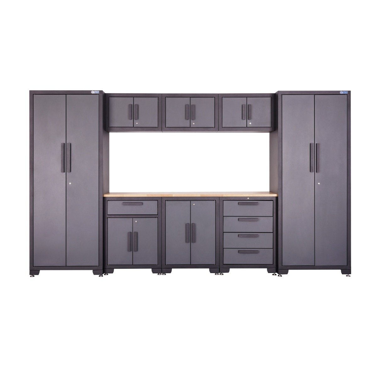 SGS 15pc Garage Storage System Bundle